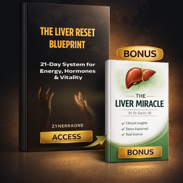 The Liver Reset Blueprint       21-Day System for Energy, Hormones & Vitality